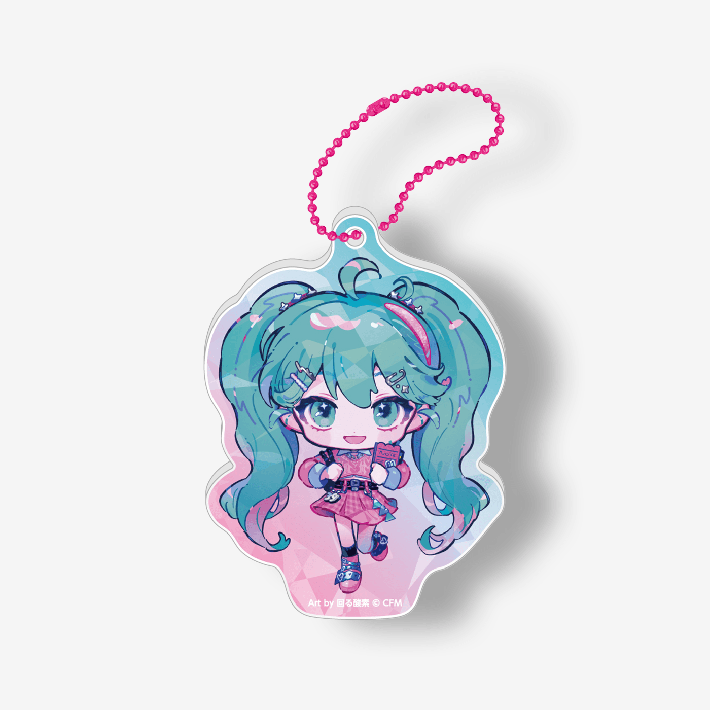 39Culture 2025 POP Hologram Acrylic Keychain Hatsune Miku