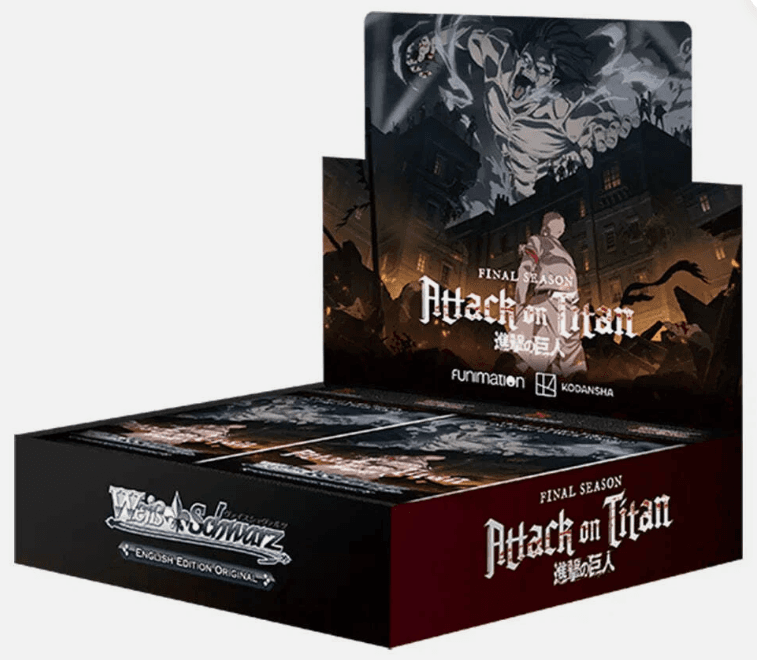 Weiss Schwarz: Attack On Titan: Final Season Booster Box