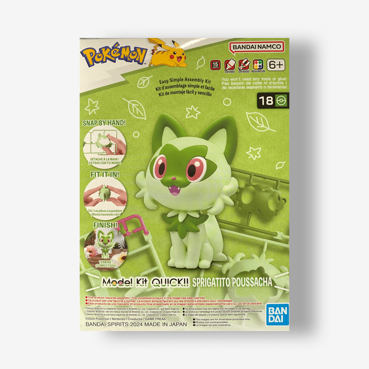 Pokemon: Model Quick Kit - Sprigatito